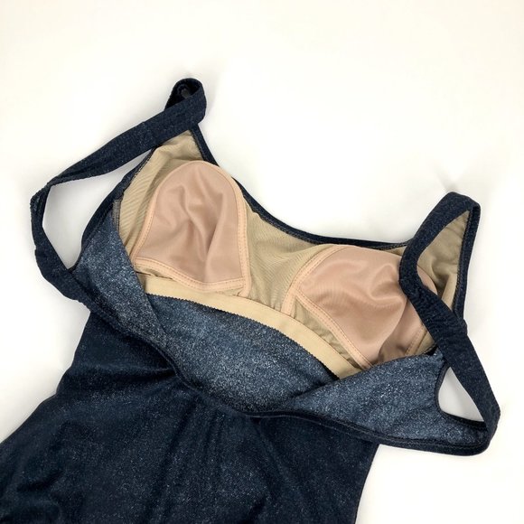 Diva Studio Grey Swimsuit Size 8 - Picture 5 of 5